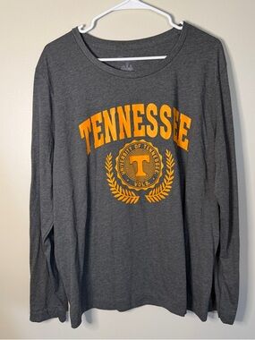 Tennessee Volunteers womens size 2xl long sleeve heathered grey champion tee